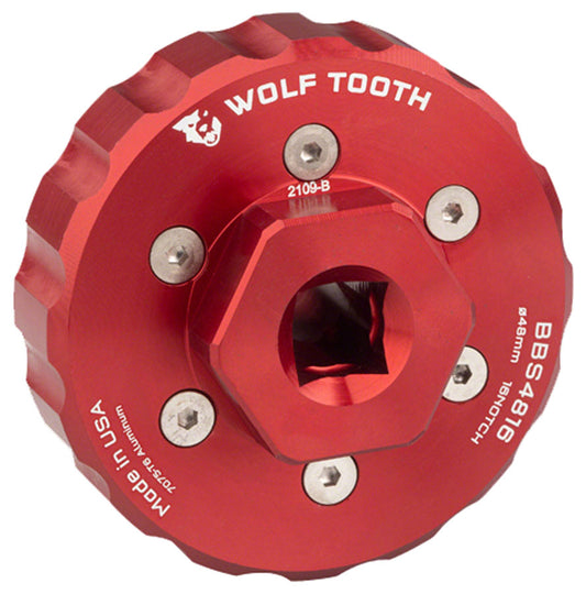 Wolf Tooth Bottom Bracket Tool - BBS4816 16 Notch 48mm Bottom Bracket Tools Wolf Tooth   