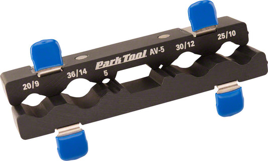 Park Tool AV-5 Axle/Spindle Vise Inserts Hub Tools Park Tool   
