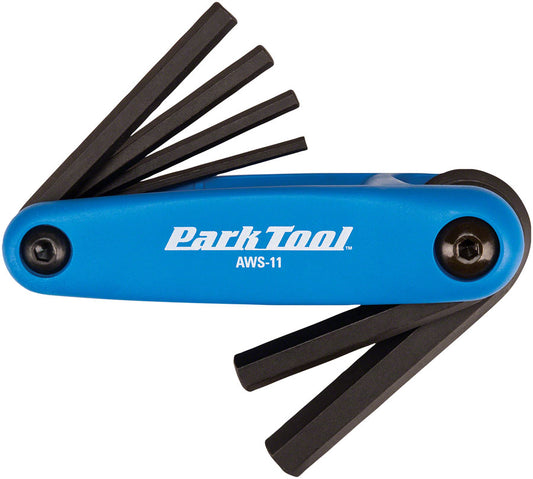 Park Tool AWS-11 Metric Folding Hex Wrench Set Hex Wrench Park Tool   