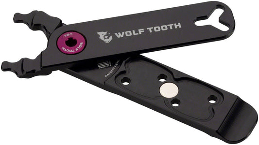 Wolf Tooth Master Link Combo Pliers with Purple Bolt Chain Tools Wolf Tooth   