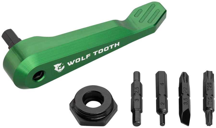 Wolf Tooth Axe Handle Multi-Tool - Green Multi Tools Wolf Tooth