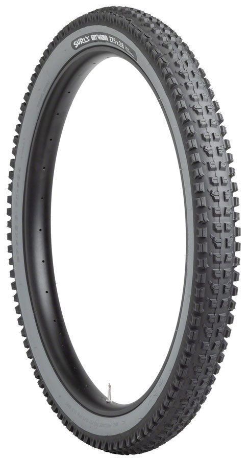 Surly Dirt Wizard Tire - 27.5 x 2.8 Tubeless Folding Black/Slate 60 tpi Tires Surly