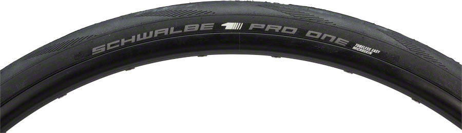 Schwalbe Pro One Tire - 700 x 28 Tubeless Folding BLK Evolution Line Addix Race Tires Schwalbe