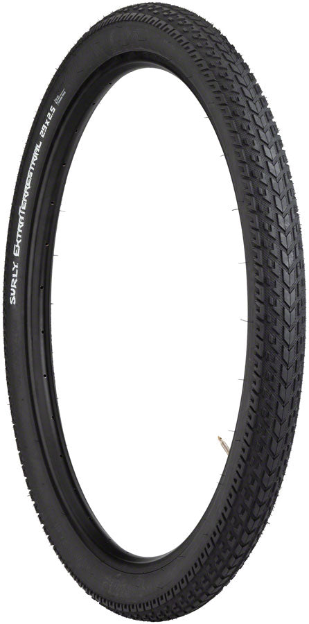 Surly ExtraTerrestrial Tire - 29 x 2.5 Tubeless Folding Black 60tpi Tires Surly