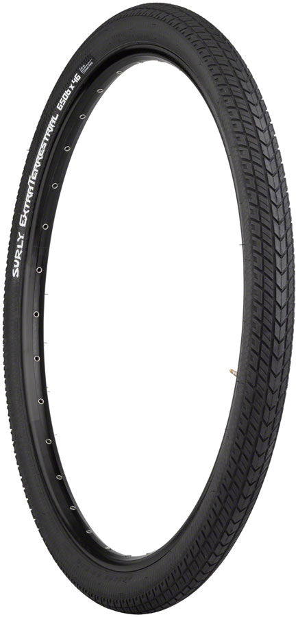 Surly ExtraTerrestrial Tire - 650b x 46 Tubeless Folding Black 60tpi Tires Surly