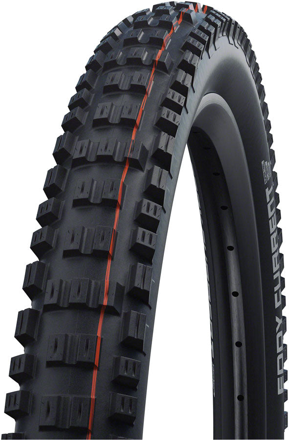 Schwalbe Eddy Current Front Tire - 29 x 2.6 Tubeless Folding BLK Evolution Super Trail Addix Soft Tires Schwalbe