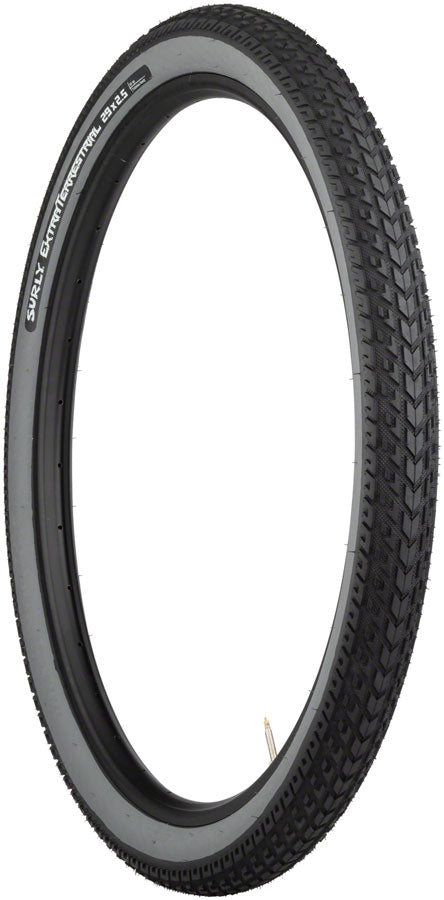 Surly ExtraTerrestrial Tire - 29 x 2.5 Tubeless Folding Black/Slate 60tpi Tires Surly