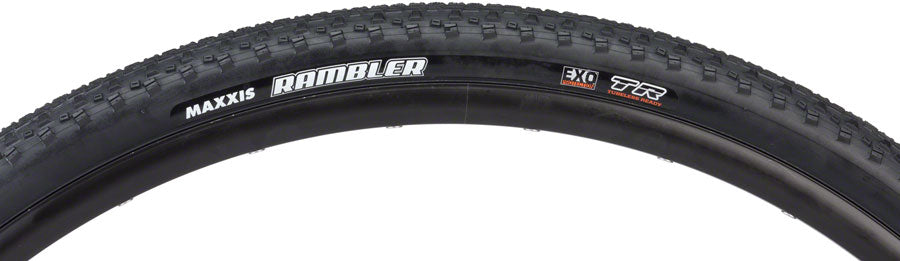 Maxxis Rambler Tire - 700 x 45 Tubeless Folding Black Dual EXO Tires Maxxis