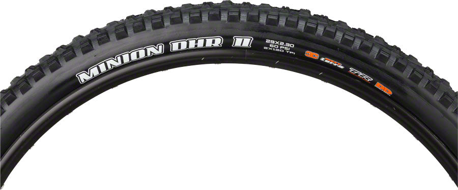 Maxxis Minion DHR II Tire 29 x 2.3 Tubeless Folding Black 3C