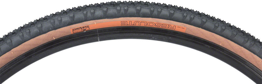 WTB Resolute Tire - 700 x 42 TCS Tubeless Folding BLK/Tan Light Fast Rolling Tires WTB