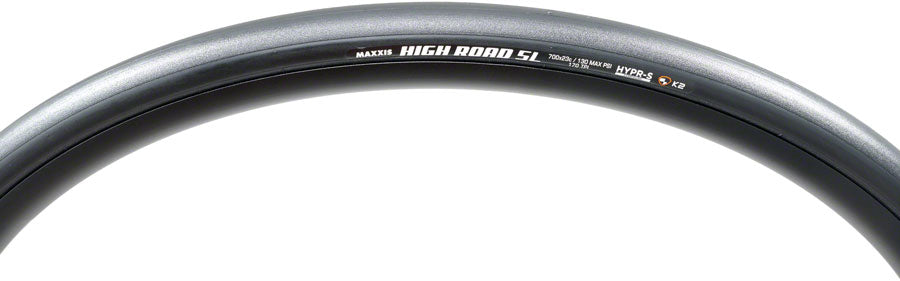 Maxxis High Road SL Tire - 700 x 25 Clincher Folding Black Hypr-S K2 Tires Maxxis