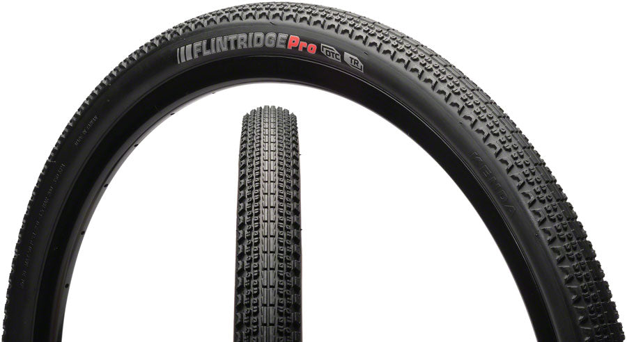 Kenda Flintridge Pro Tire - 700 x 40 Tubeless Folding Black 120tpi Tires Kenda
