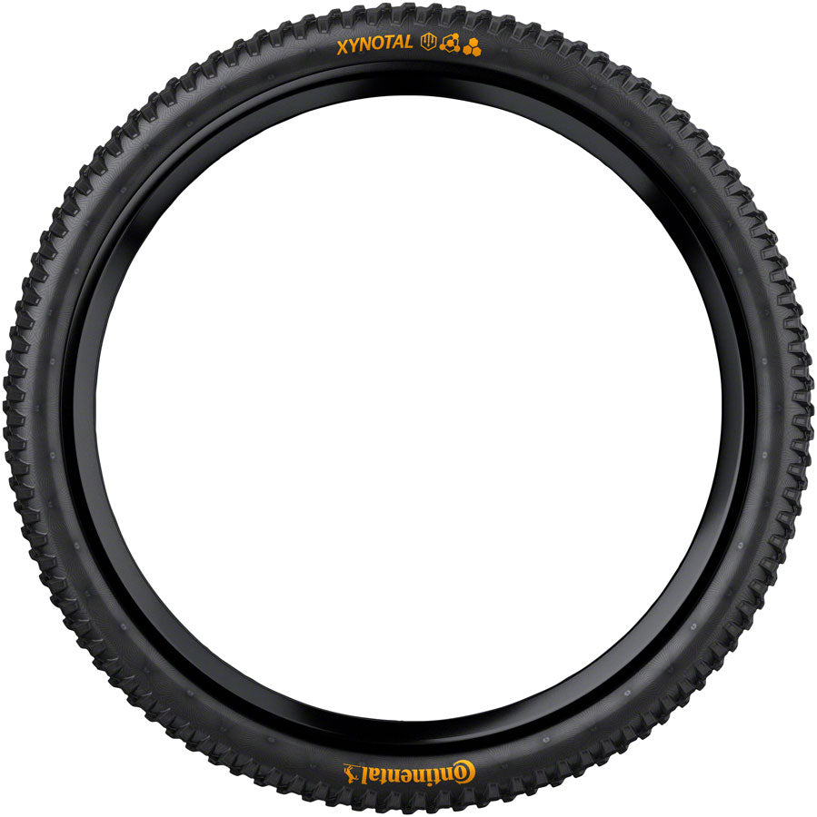 Continental Xynotal Tire - 27.5 x 2.40 Tubeless Folding BLK Soft Downhill Casing E25 Tires Continental