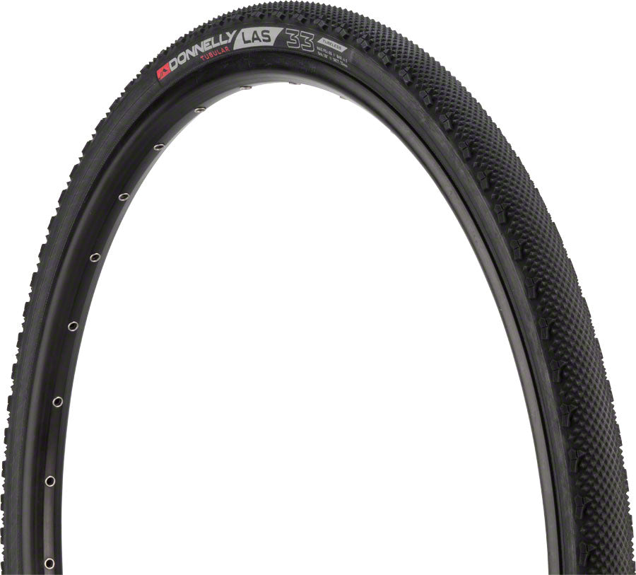 Donnelly Sports LAS Tire - 700 x 33 Tubeless Folding Black Tires Donnelly Sports