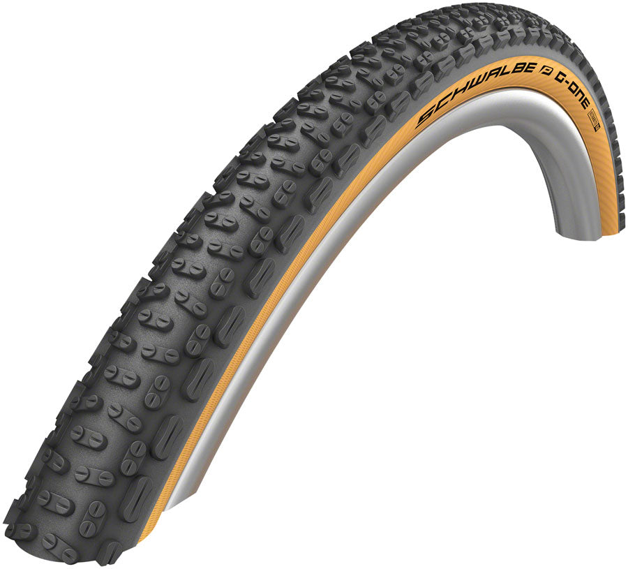 Schwalbe G-One Ultrabite Tire - 29 x 2 Tubeless Folding Classic-Skin Performance Addix RaceGuard Tires Schwalbe