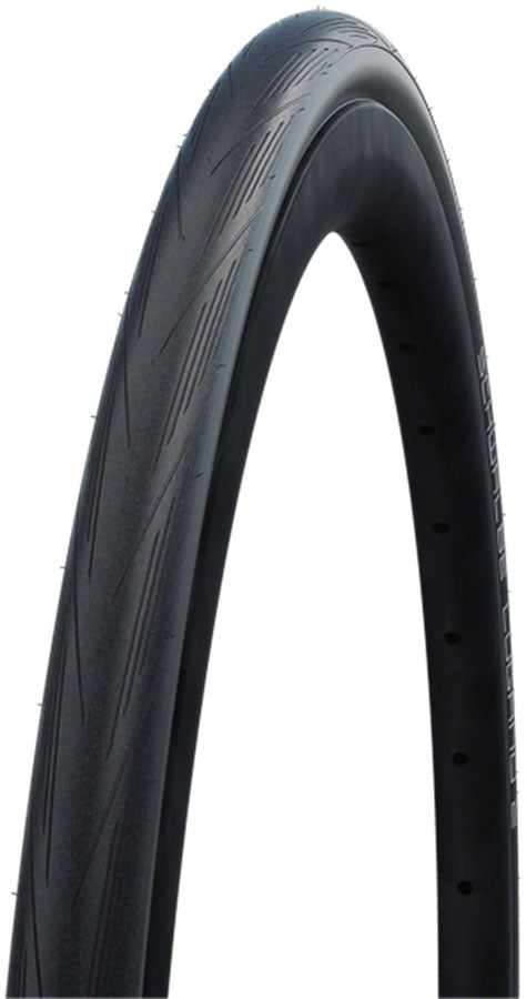 Schwalbe Lugano II Tire - 700 x 25 Clincher Folding Black K-Guard Tires Schwalbe