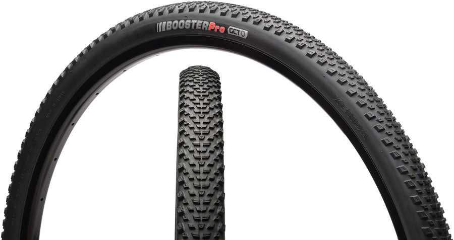 Kenda Booster Pro Tire - 700 x 40 Tubeless Folding Black 120tpi Tires Kenda