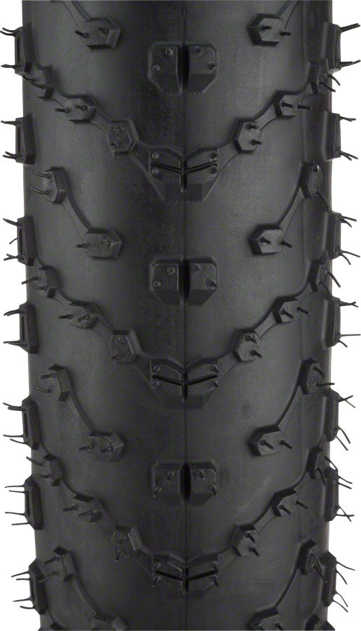 Kenda Juggernaut Tire - 26 x 4. Fat Clincher Folding Black 120tpi Tires Kenda