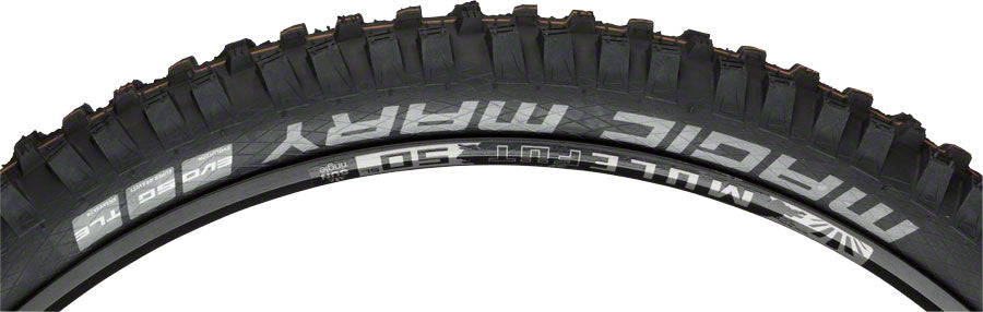 Schwalbe Magic Mary Tire - 29 x 2.6 Tubeless Folding BLK Evolution Line Super Gravity Addix Soft Tires Schwalbe