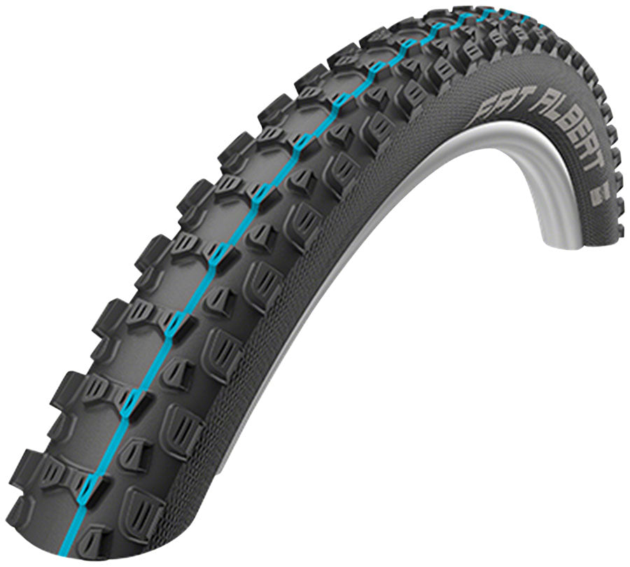 Schwalbe Fat Albert Rear Tire - 27.5 x 2.35 Tubeless Folding BLK Evolution Addix SpeedGrip Snakeskin Tires Schwalbe