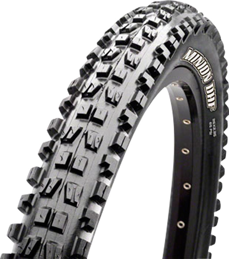 Maxxis Minion DHF Tire - 26 x 2.3 Tubeless Folding Black Dual EXO Tires Maxxis