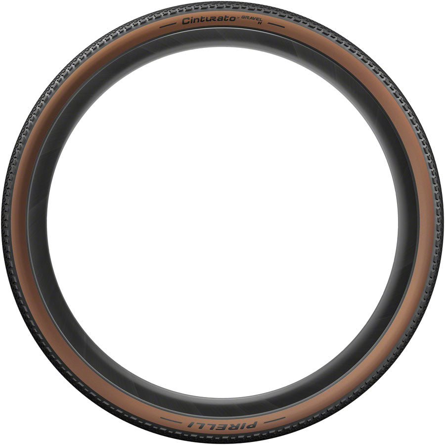 Pirelli Cinturato Gravel H Tire - 650b x 45 Tubeless Folding Classic Tan Tires Pirelli