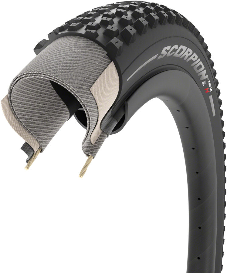 Pirelli Scorpion Trail H Tire - 29 x 2.6 Tubeless Folding Black Tires Pirelli