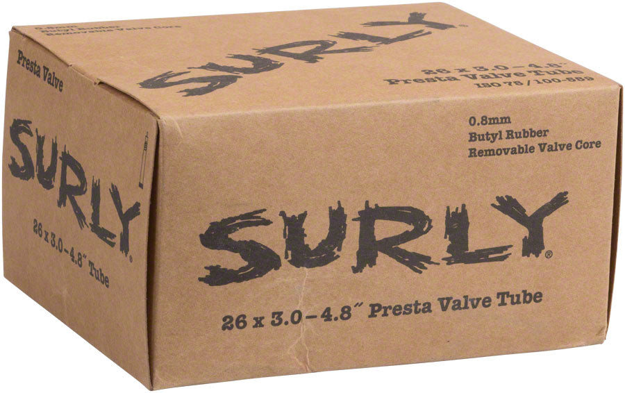 Surly Plus Fat Bike Tube - 26+ 26 x 3.0 - 4.8 Presta Valve Tube Surly