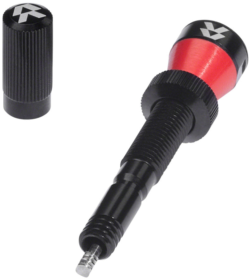 Reserve Wheels Reserve Fillmore Tubeless Valves - 50mm Black Pair Tubeless Valves Reserve Wheels