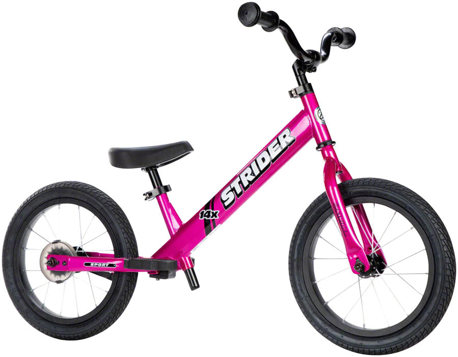 Strider 14x Classic Balance Bike - Fuschia Balance Bike Strider Sports
