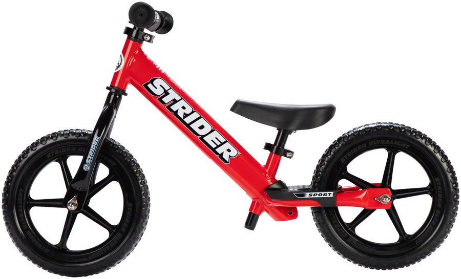 Strider 12 Sport Balance Bike: Red Balance Bike Strider Sports