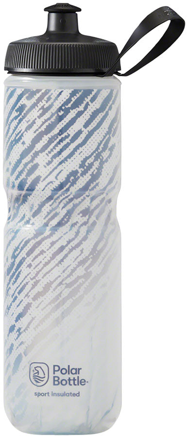 Polar Sport Insulated Nimbus Water Bottle - Charcoal/White 24oz Water Bottles Polar