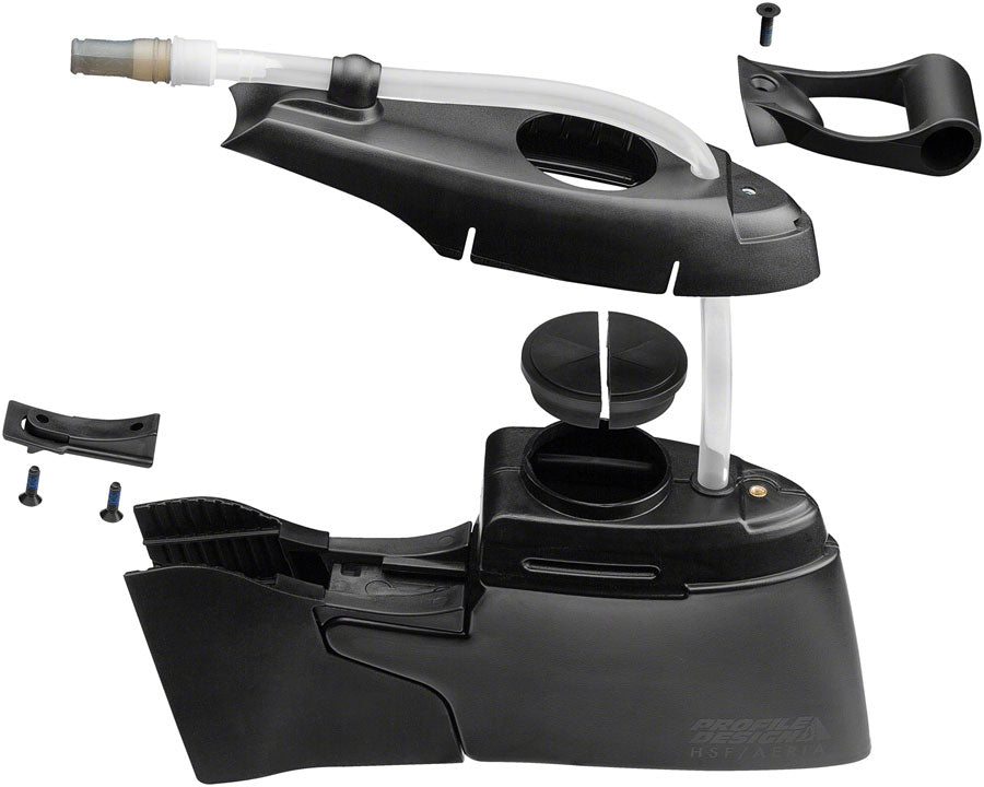 Profile Design Aeria Ultimate Integrated Hydration System - 30oz Black Water Bottles Profile Racing