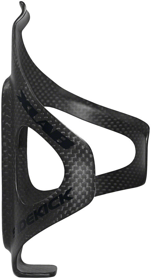 XLAB Sidekick Carbon Water Bottle Cage - Left Entry Matte Black Water Bottle Cages XLAB