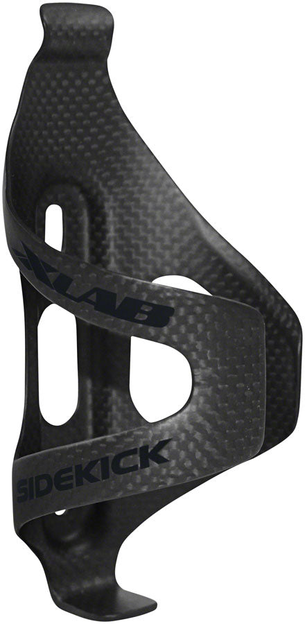 XLAB Sidekick Carbon Water Bottle Cage - Right Entry Matte Black Water Bottle Cages XLAB