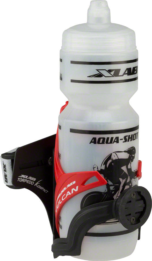 XLAB Torpedo Kompact 125 Water Bottle Cage: Red Water Bottle Cages XLAB   