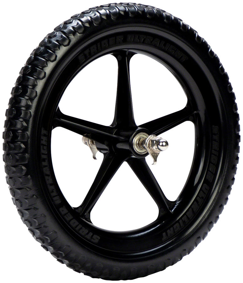Strider Replacement Wheel: Ultralight 12" Black Sold as Each Balance Bike Parts and Accessories Strider Sports