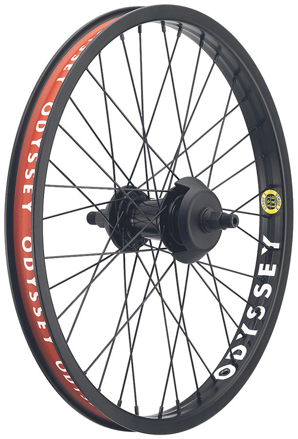 Odyssey Stage-2 Rear Wheel - 20" 14 x 110mm Rim Brake RHD Freecoaster Black Rear Wheel Odyssey