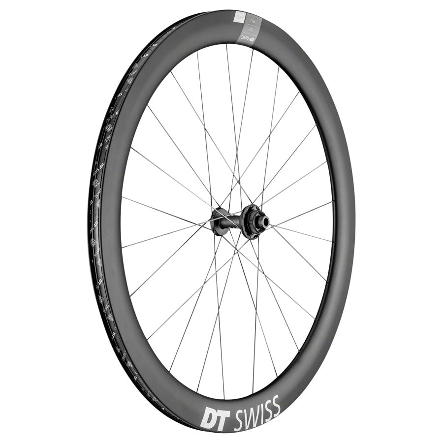 DT Swiss ARC1400 DiCut Front Wheel - 50mm 700c 12 x 100mm Centerlock Black Front Wheel DT Swiss