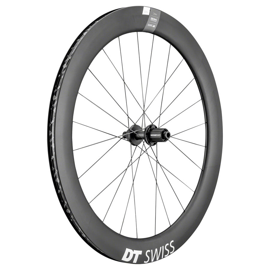 DT Swiss ARC1400 DiCut Rear Wheel - 62mm 700c 12 x 142mm Centerlock HG 11 BLK Rear Wheel DT Swiss