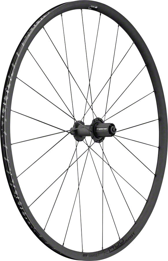 DT Swiss PR 1400 DICUT OXiC Rear Wheel - 700 QR x 130mm Rim Brake HG 11 BLK 21mm Rear Wheel DT Swiss