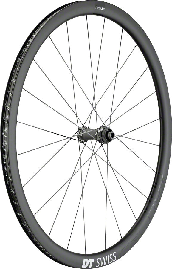 DT Swiss PRC 1400 Spline Front Wheel - 700 12 x 100mm Center-Lock Black Front Wheel DT Swiss