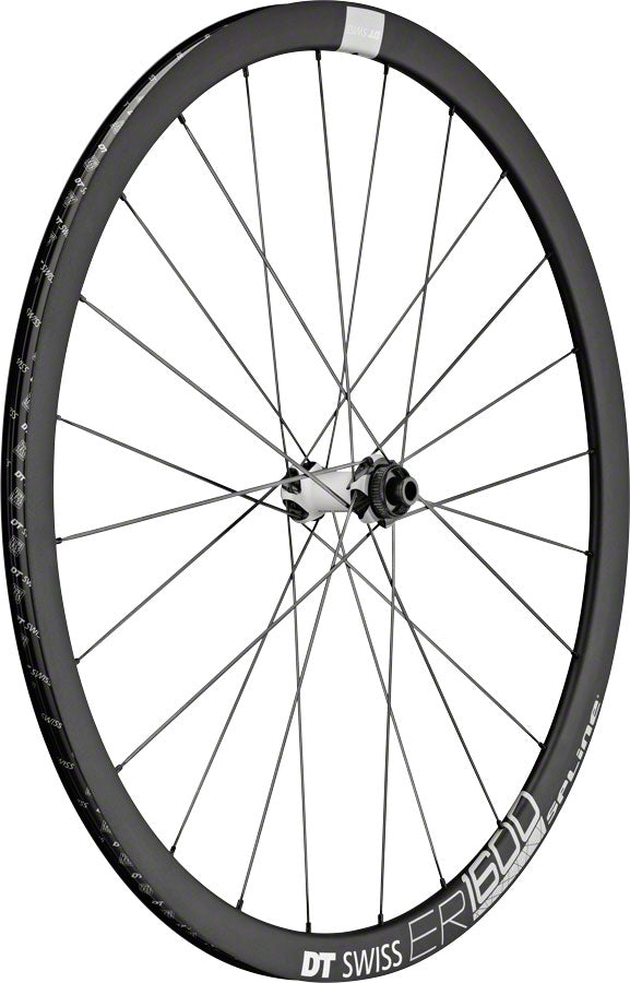 DT Swiss ER 1600 Spline 32 Front Wheel - 700 12 x 100mm Center-Lock Black Front Wheel DT Swiss