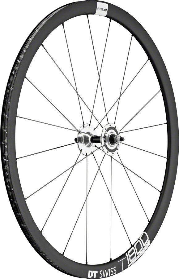 DT Swiss T 1800 Front Wheel - 700 9mm x 100mm Black Front Wheel DT Swiss
