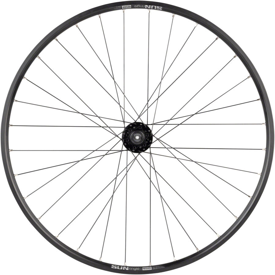 Quality Wheels Value Double Wall Series Disc Front Wheel - 27.5" QR x 100mm 6-Bolt/Rim BLK Front Wheel Quality Wheels