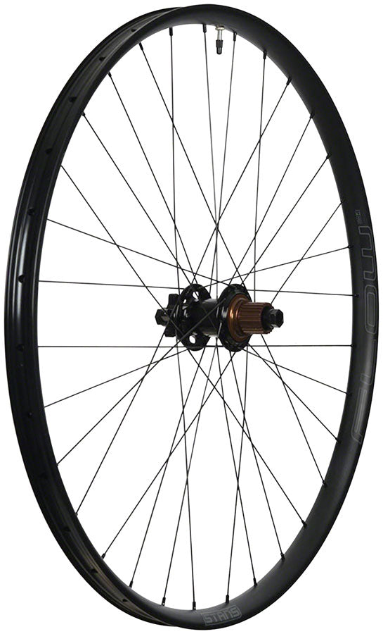 Stans NoTubes Flow MK4 Rear Wheel - 29 12 x 157mm 6-Bolt Micro Spline Black Rear Wheel Stans No Tubes