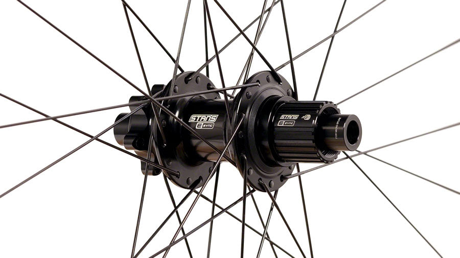 Stans NoTubes Flow EX3 Rear Wheel - 29 12 x 148mm 6-Bolt Micro Spline Black Rear Wheel Stans No Tubes