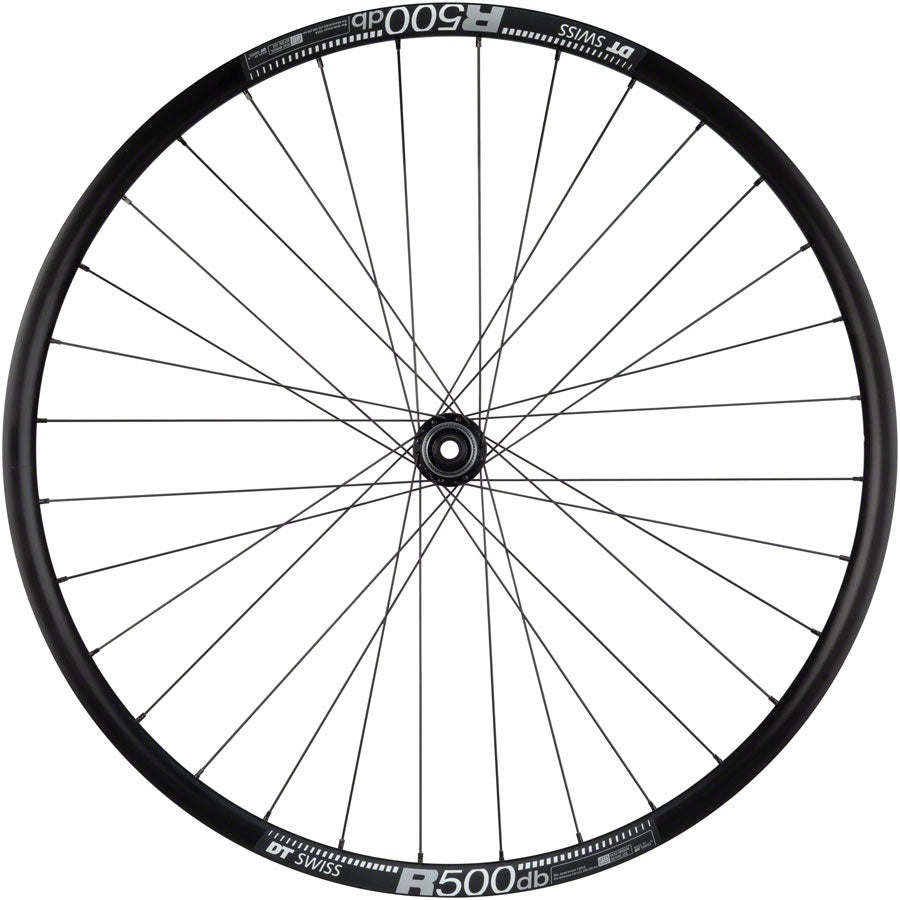 Quality Wheels 105/DT R500 Disc Front Wheel - 700 12 x 100mm Center-Lock BLK Front Wheel Quality Wheels