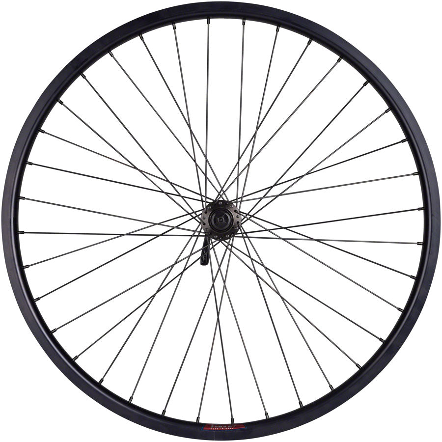 Quality Wheels Value HD Series Disc Front Wheel - 26" QR x 100mm Center-Lock BLK Front Wheel Quality Wheels