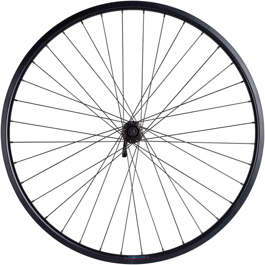 Quality Wheels Value HD Series Disc Rear Wheel - 700 QR x 135mm Center-Lock HG 10 BLK Rear Wheel Quality Wheels